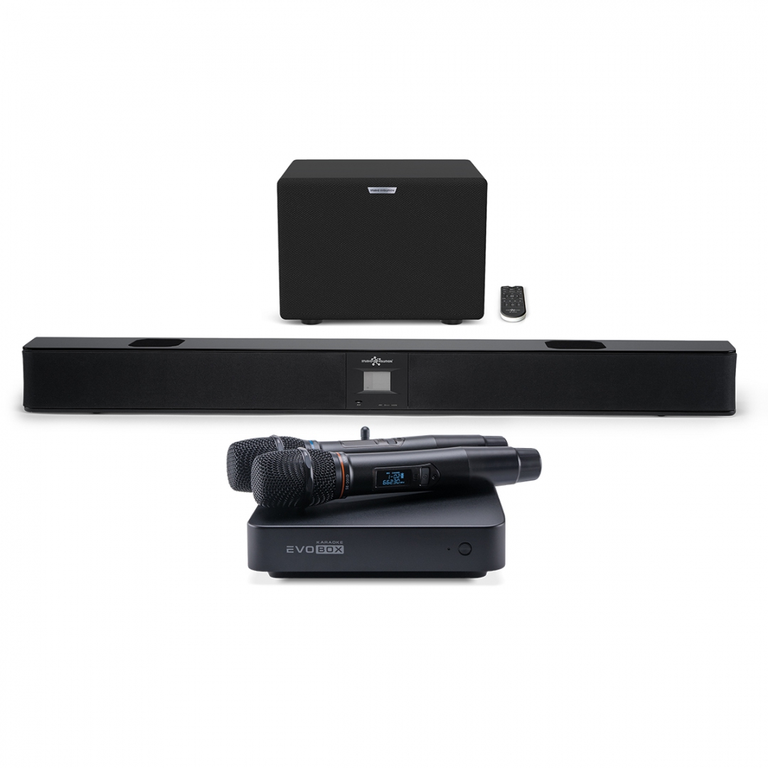 караоке-комплект EVOBOX Plus + EvoSound Bar (саундбар с караоке) в Шлиссельбурге