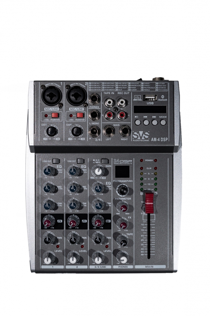 SVS Audiotechnik mixers AM-4 DSP Аналоговый микшерный пульт, 4-канала в Шлиссельбурге