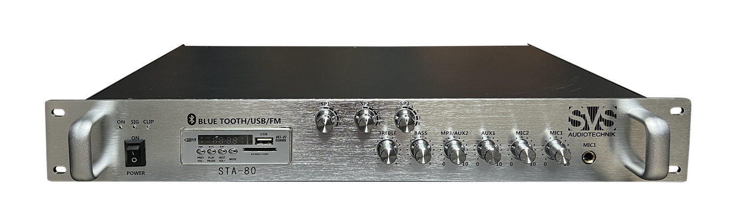 SVS Audiotechnik STA-80 Микшер-усилитель для систем Public Address в Шлиссельбурге