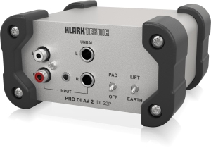 Klark Teknik DI 22P пассивный стерео директ-бокс в Шлиссельбурге